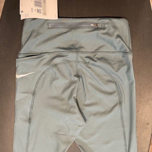 Grey Blue Nike Dri-Fit Running Leggings NWT size XS - Picture 8 of 8